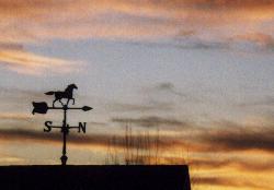 Bonniebess, weathervane horse