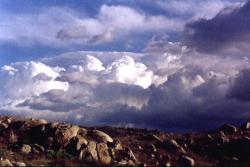 Storm clouds